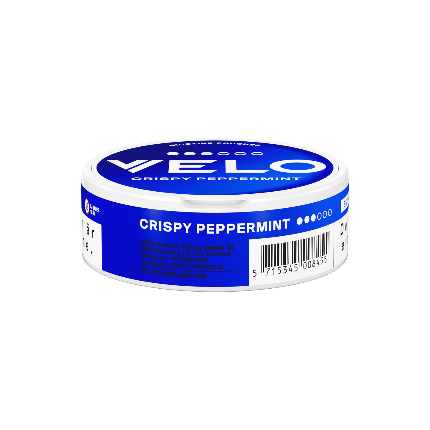 VELO - Packung: crispy peppermint, nicotine pouches