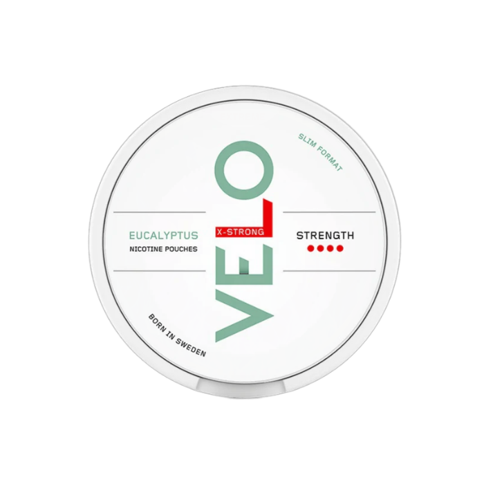 VELO - Packung: eucalyptus, nicotine pouches, strength 4