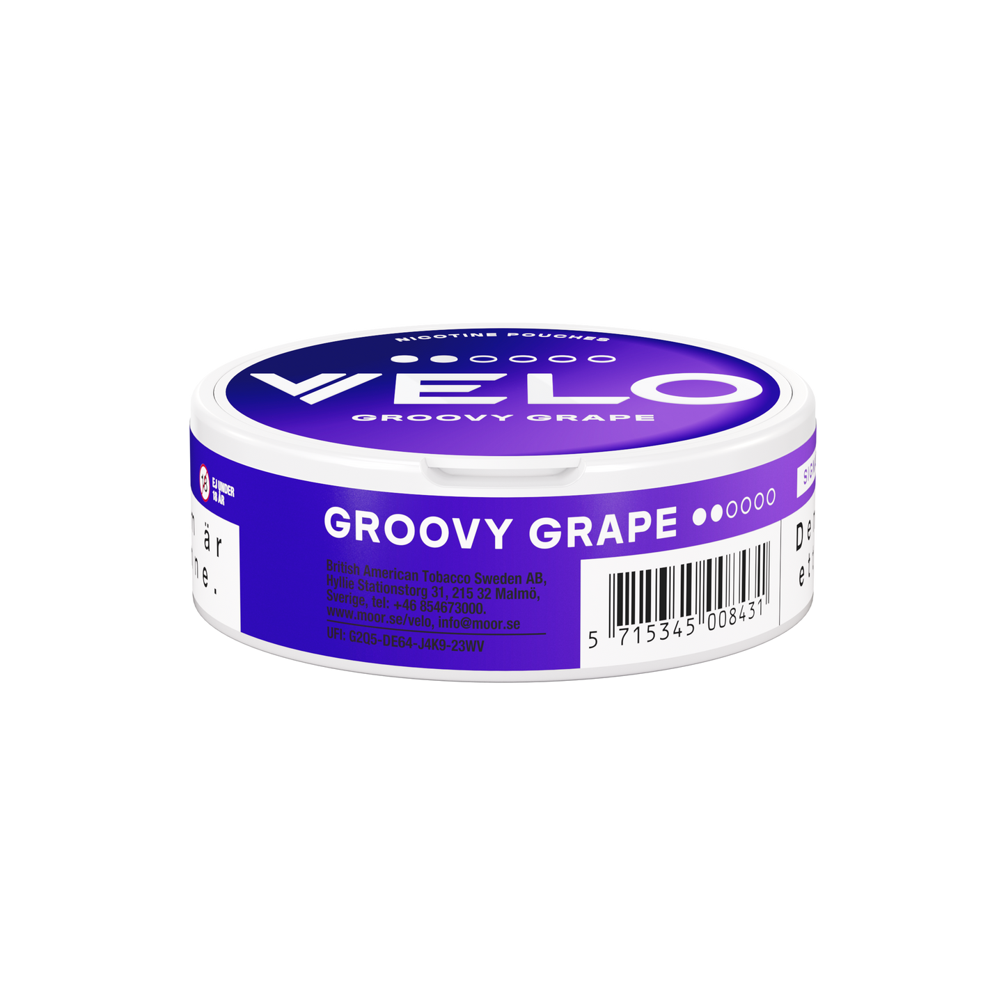 VELO - Packung: groovy grape, nicotine pouches