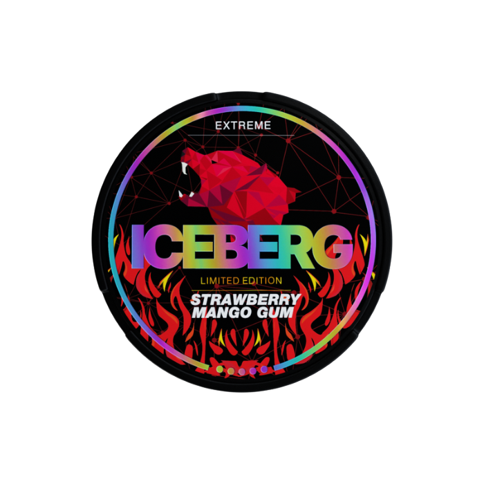 ICEBERG STRAWBERRY MANGO GUM