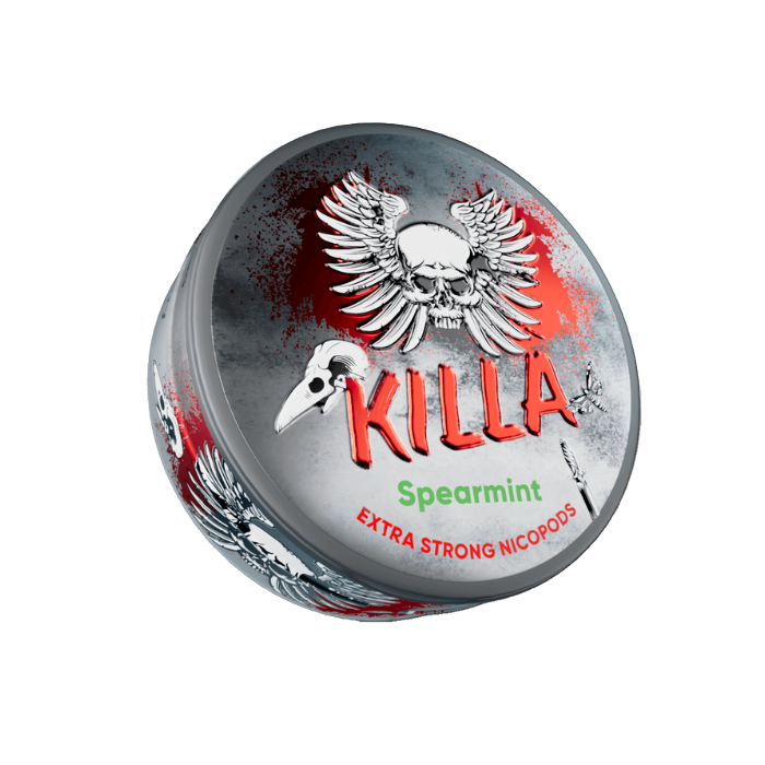 KILLA - Packung: spearmint, extra strong nicopods