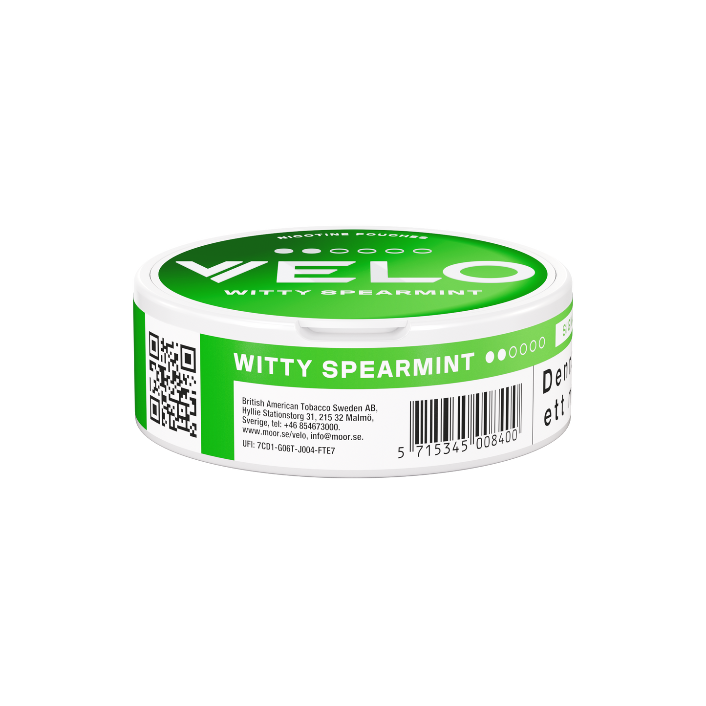 VELO - witty spearmint, nicotine pouches