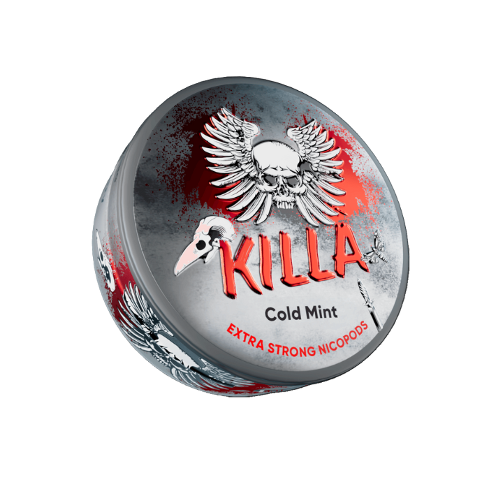 KILLA - Packung: cold mint, extra strong nicopods