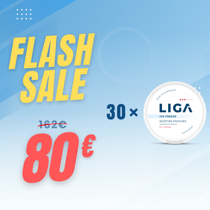 30x LIGA Ice Freeze Packung im Angebot: Statt 162€ = 80€