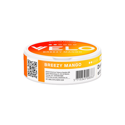 VELO - Packung: breezy mango, nicotine pouches