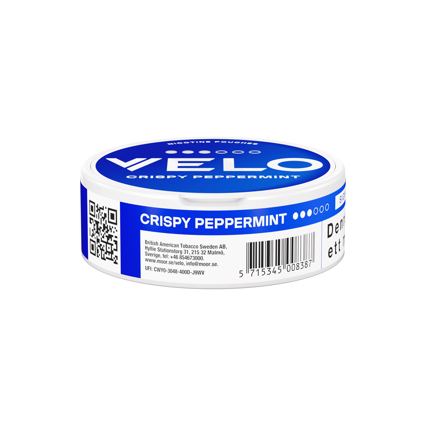 VELO - Packung: crispy peppermint, nicotine pouches