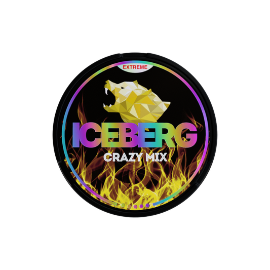 Iceberg Crazy Mix Snus Dose Extreme (Ansicht von vorne)