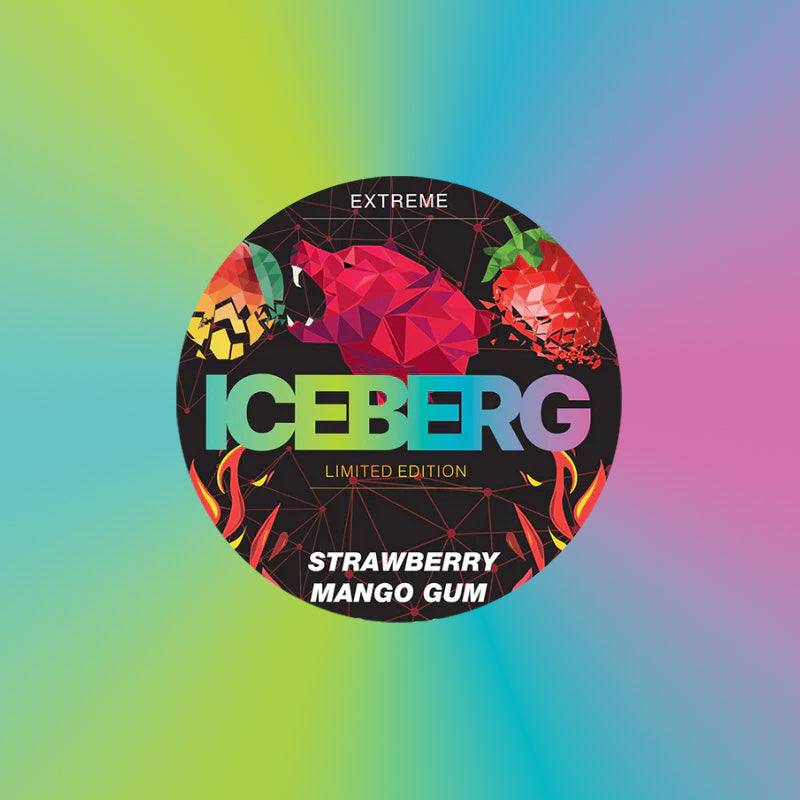 ICEBERG STRAWBERRY MANGO GUM