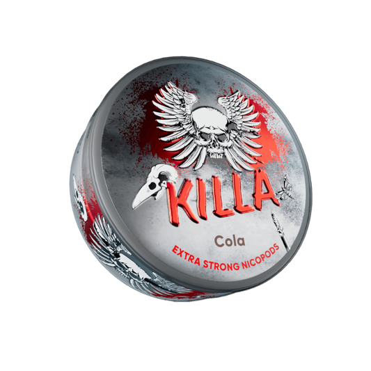 KILLA -Packung: cola, extra strong nicopods