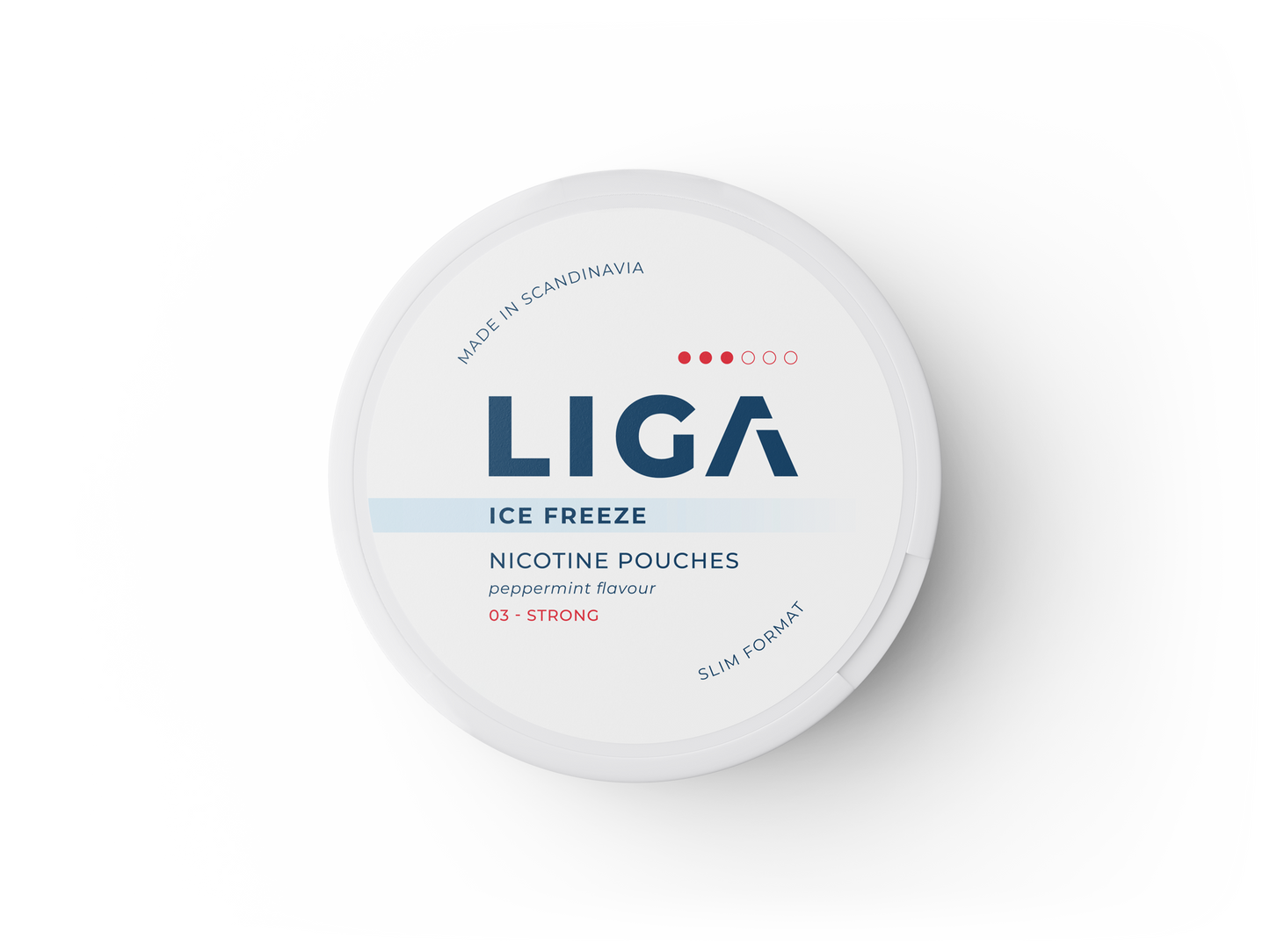 LIGA - Packung: Ice Freeze, peppermint flavour, 03 - strong