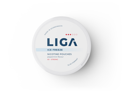 LIGA - Packung: Ice Freeze, peppermint flavour, 03 - strong